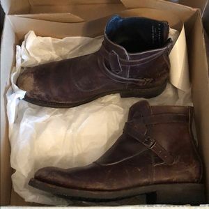 Frye Stone Crosstrap Boots
